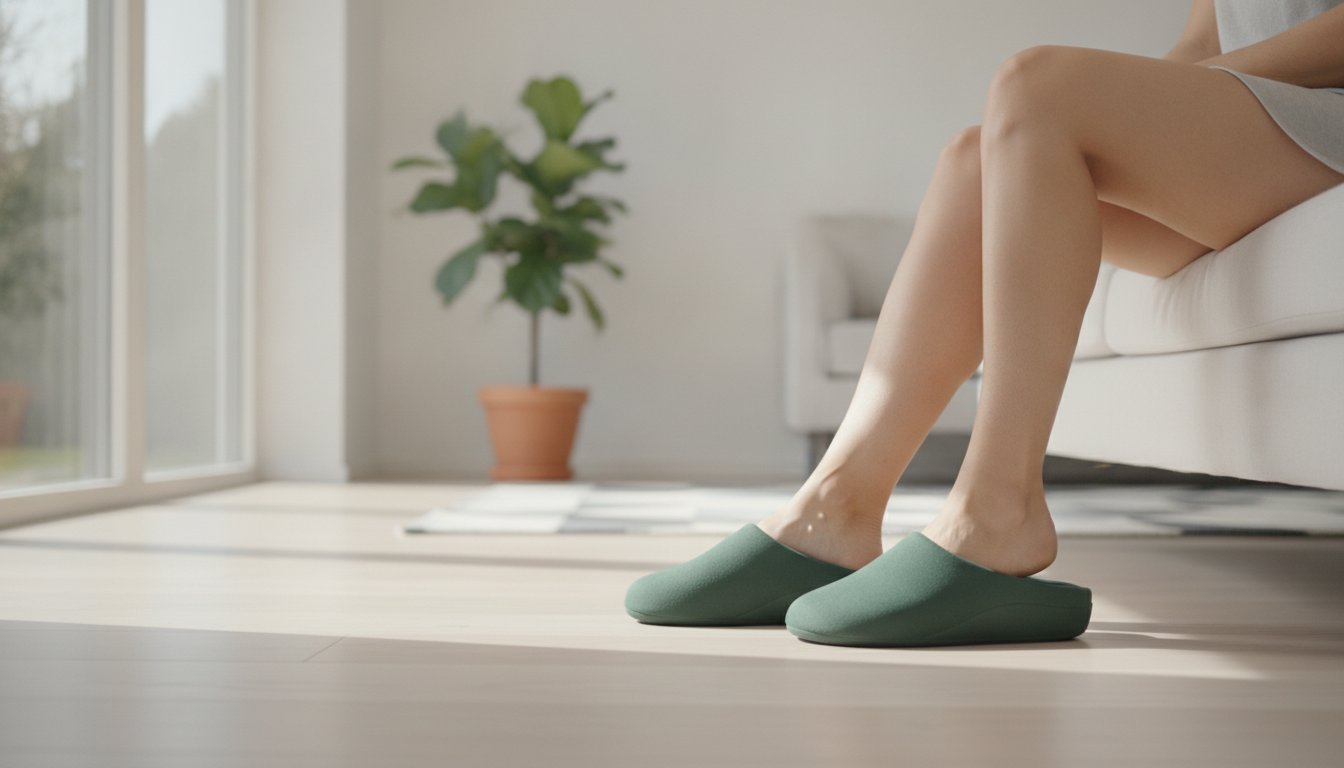 Tofflor för plantar fasciit: Din kompletta checklista för smärtfria steg hemma
