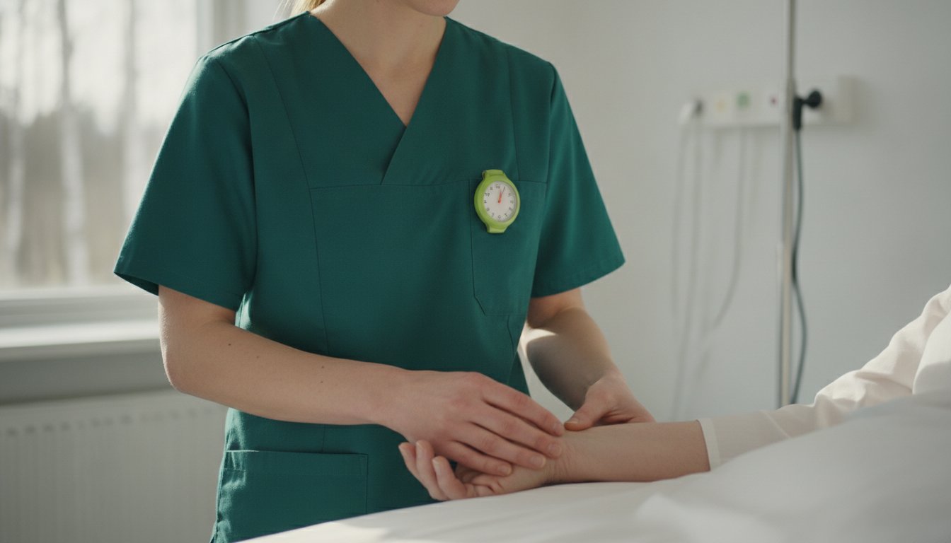Klocka för vårdpersonal: Din kompletta guide till funktion och stil 2026