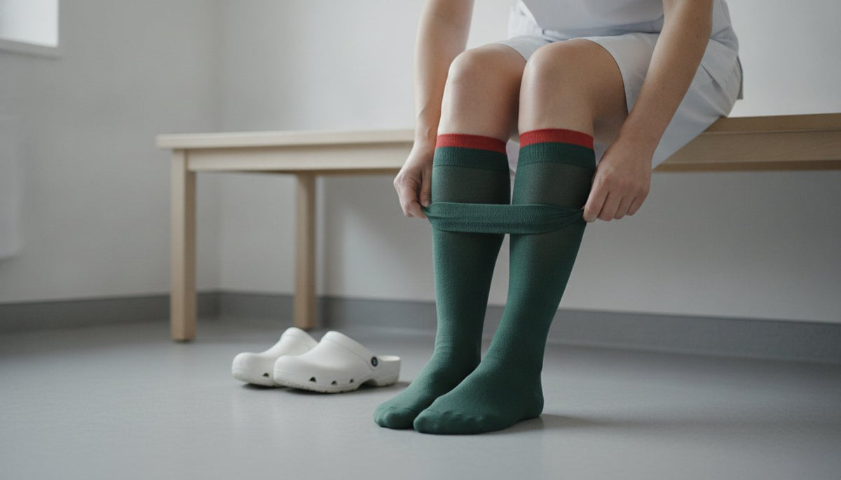 Stödstrumpor för vårdpersonal: when it is a good fit and what to watch