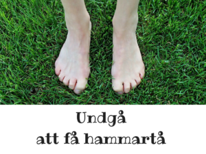 Till dig som har hammartå