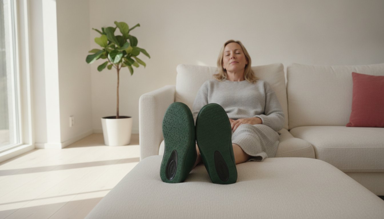 Tofflor med hålfotsstöd dam: Din guide till ergonomi och komfort hemma 2026