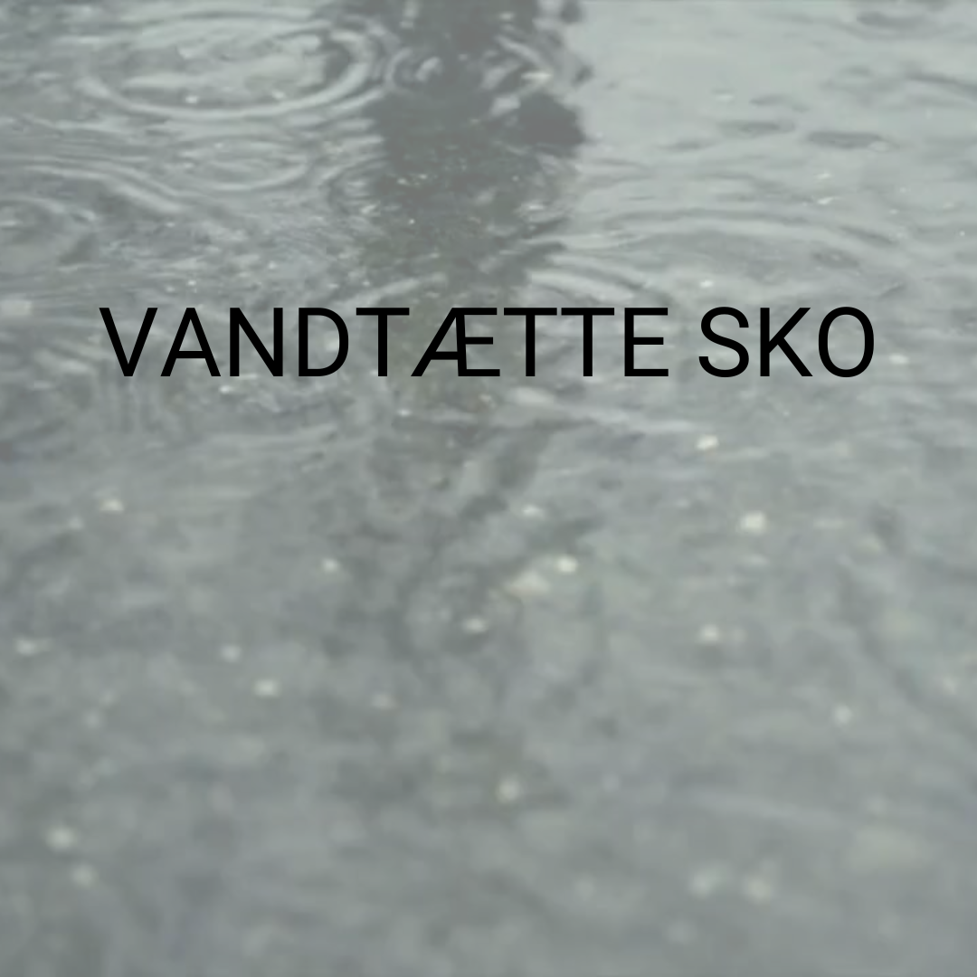 Vattentäta skor