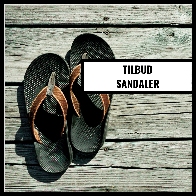 Sandaler på rea
