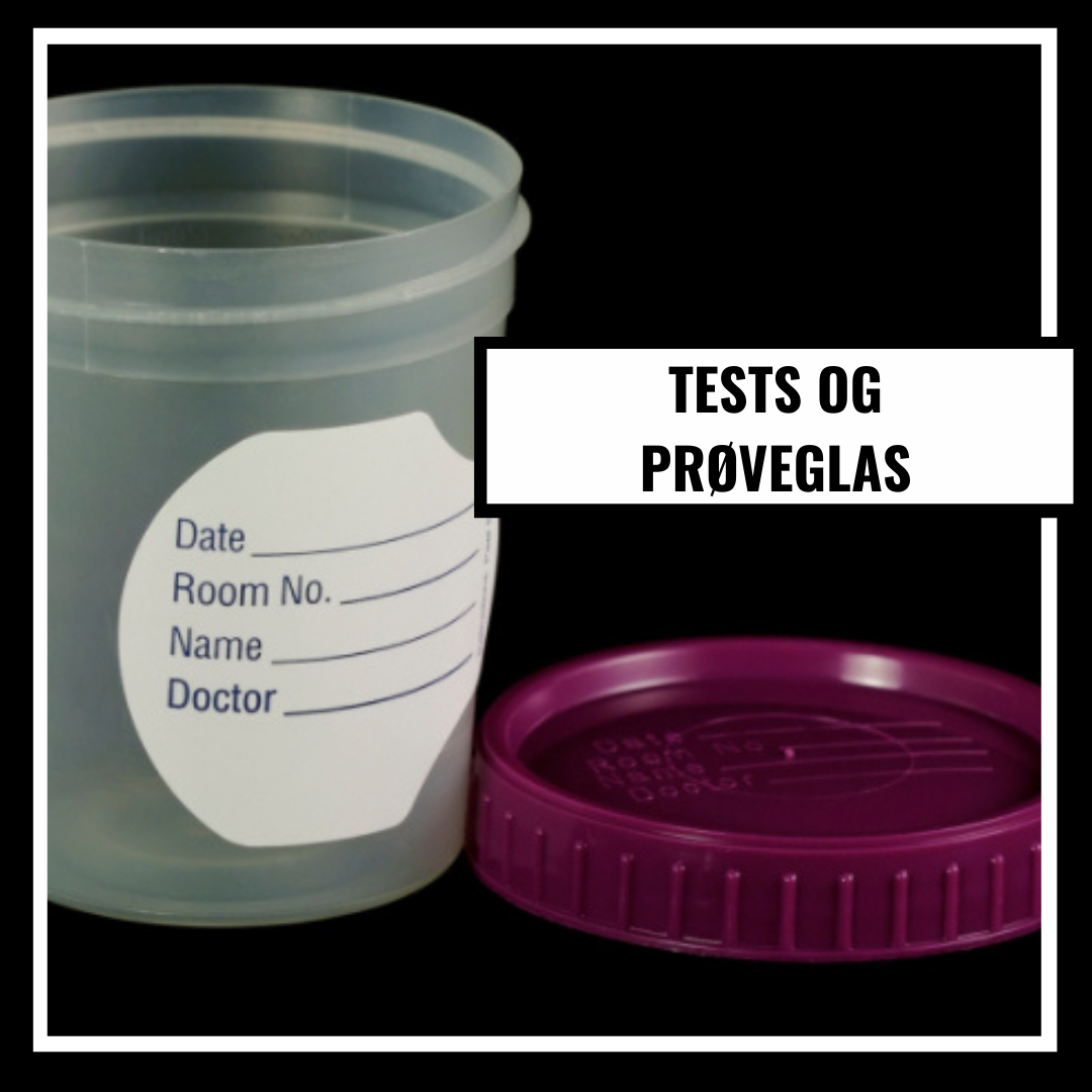 Tester och provglas