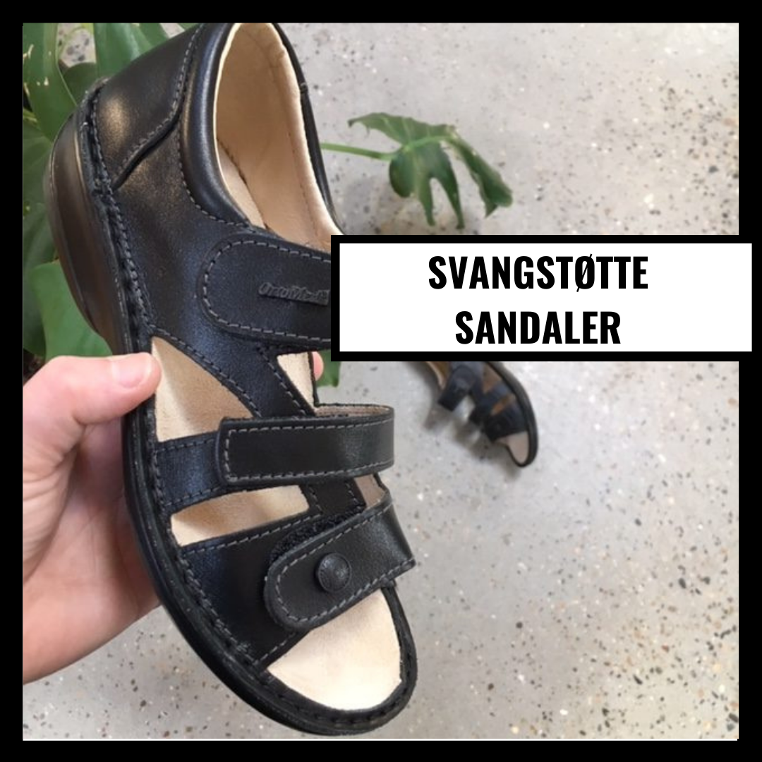 Sandaler med svangstöd