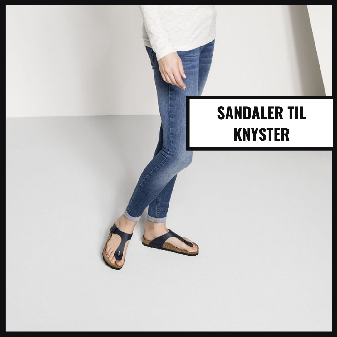 Sandaler vid knölar (Hallux Valgus)