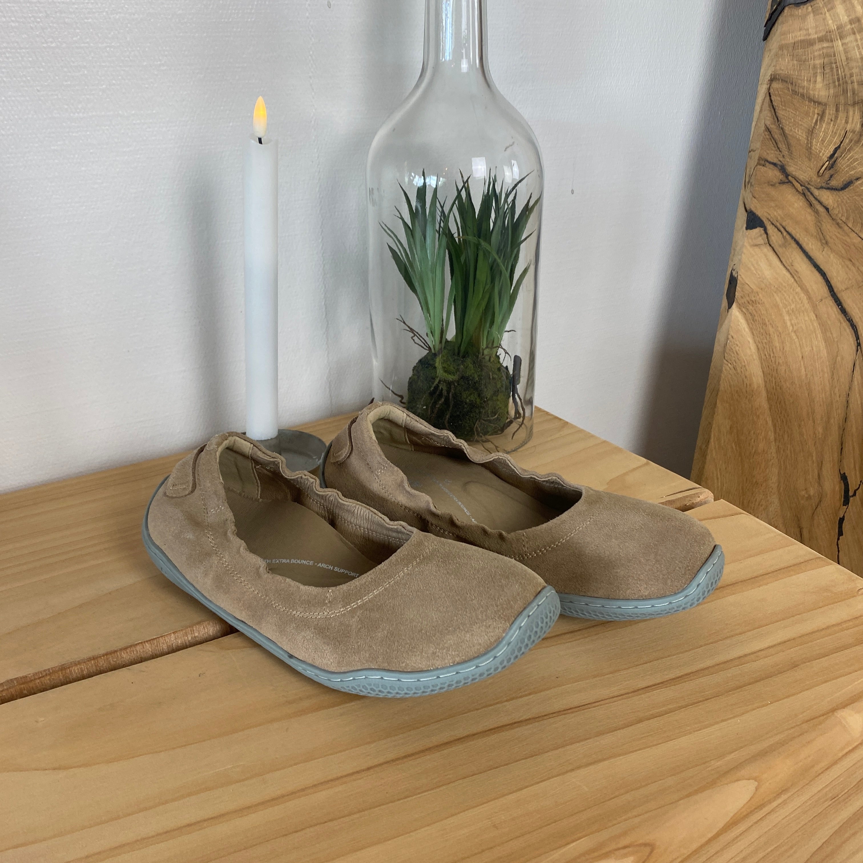 Green Comfort Leeds Lucca barfotsko sand – naturlig rörelse & flexibel komfort