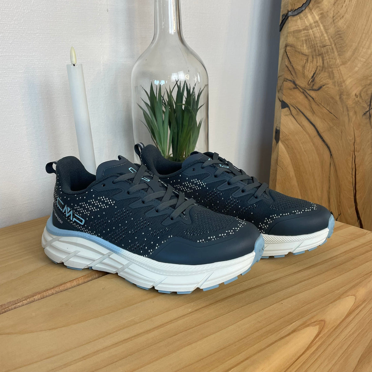 CMP Rahmsy WP – grå vattentät sneaker med stötdämpning
