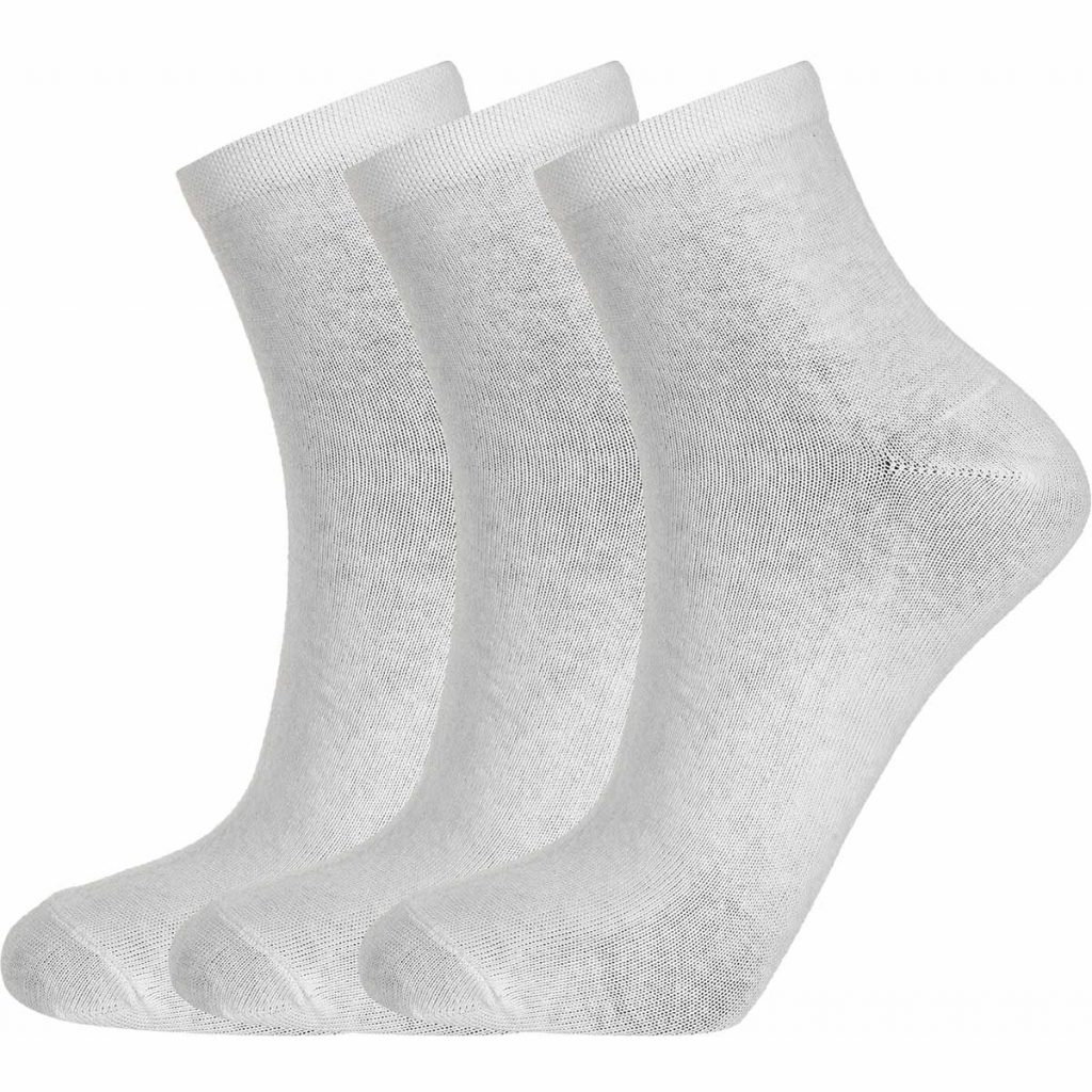 3-pack quarter cut-strumpor, vita