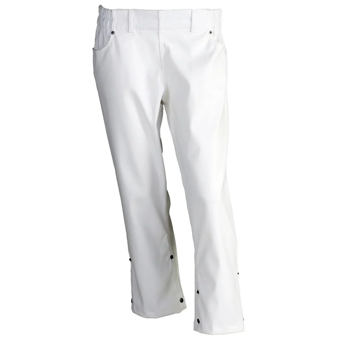 Nybo Hvide Unisex Harmony Capribyxor, pull-on med resår