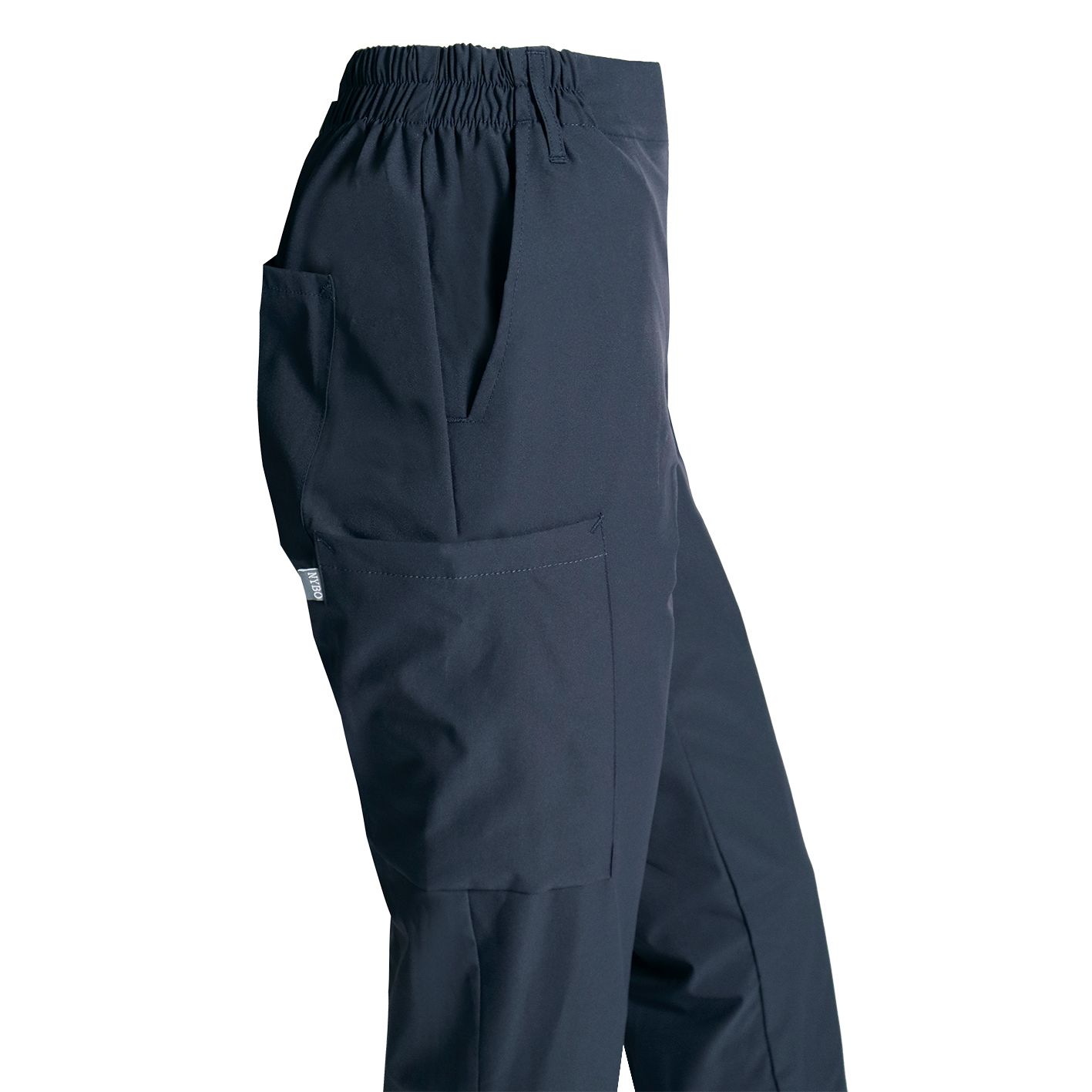 Nybo Navy Unisex Sportiga T800-byxor, pull-on, stretch, justerbar benlängd