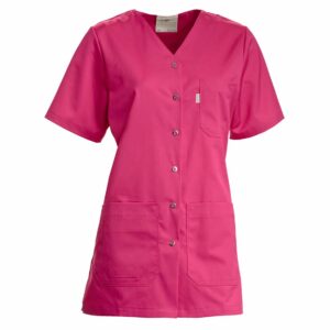 Nybo Pink Dam Charisma Tunika, rymliga fickor, slitsar