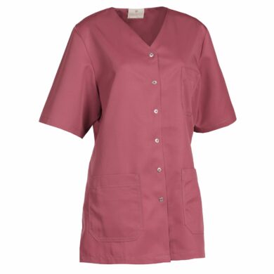 Nybo Ljus Bordeaux Dam Charisma Premium Tunika, Kortärmad, Temperaturreglerande, Slitsar