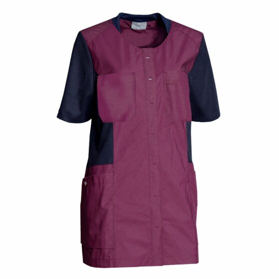 Nybo Bordeaux Dametunika, Sporty Mix, Andningsbar, Stretch, Komfort