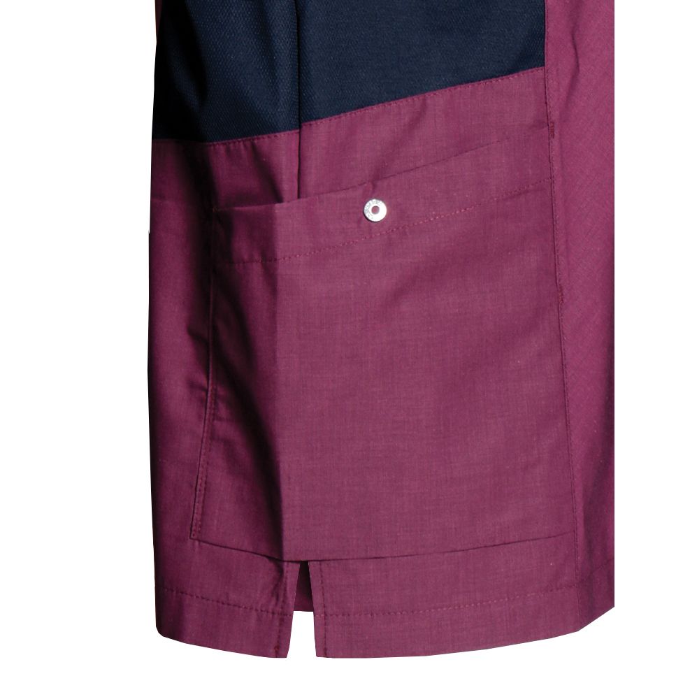 Nybo Bordeaux Dametunika, Sporty Mix, Andningsbar, Stretch, Komfort