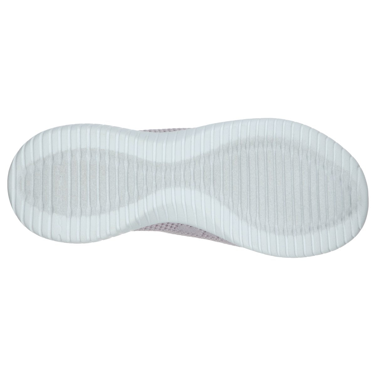 Lavendelfärgad toffel i stickat från Skechers