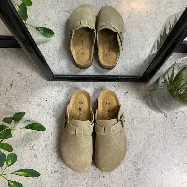 Gråbrun clog-sandal från Cph-Copenhagen