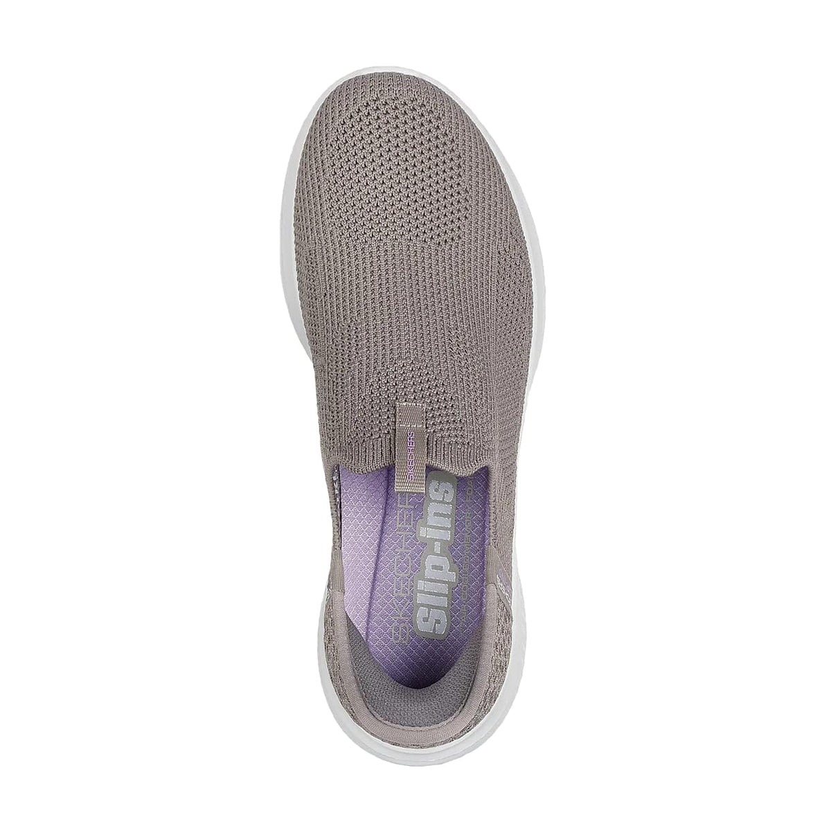 Beige tofflor från Skechers