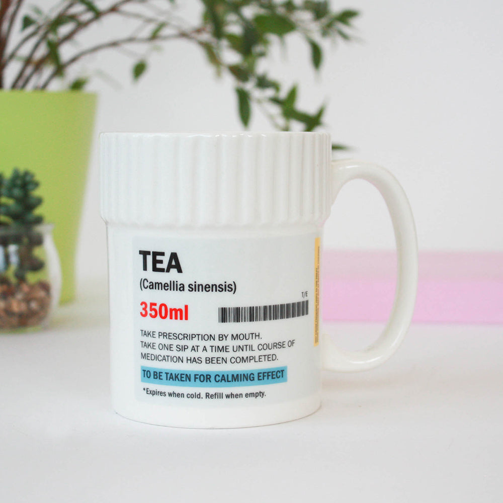 Thekop,Tea — rolig pilleraskmugg 350 ml
