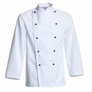 Nybo Vit Unisex Delight Kockjacka – Slitstark och bekväm
