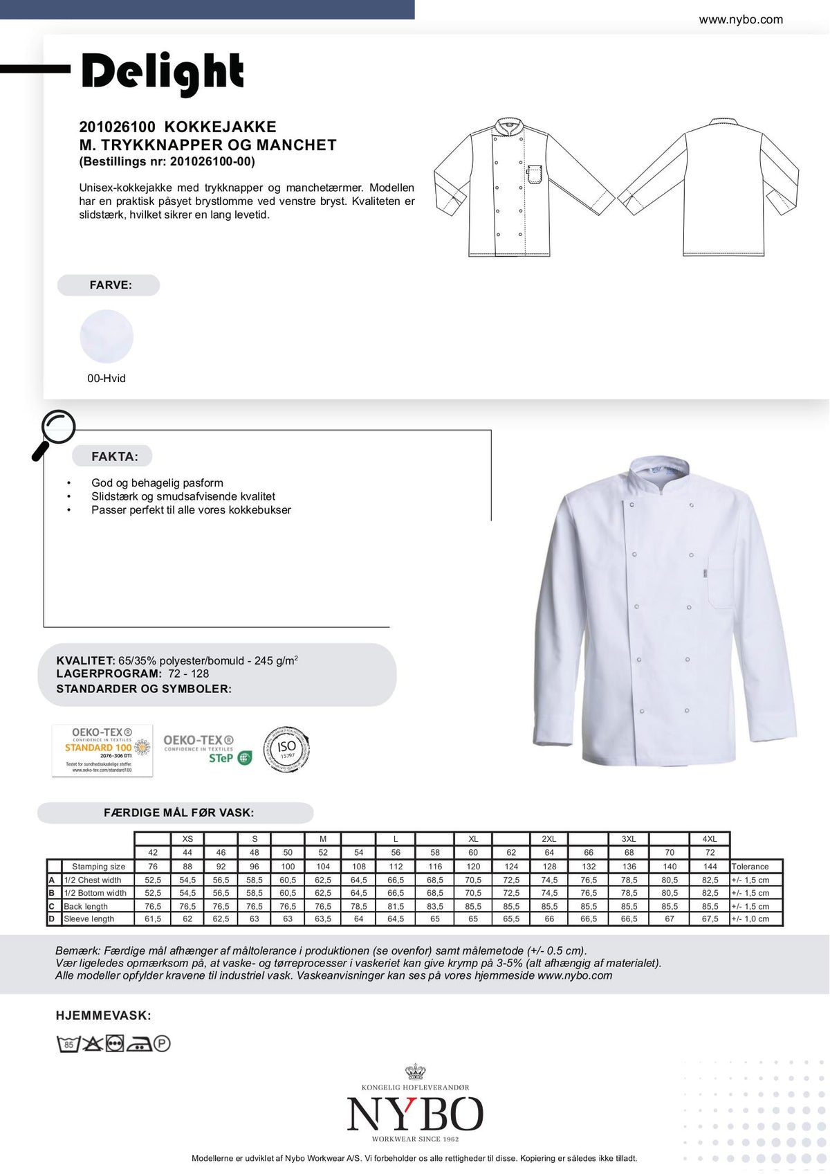 Nybo Vita Unisex Perfect Fit Pull-on Chinos — Resår och komfort