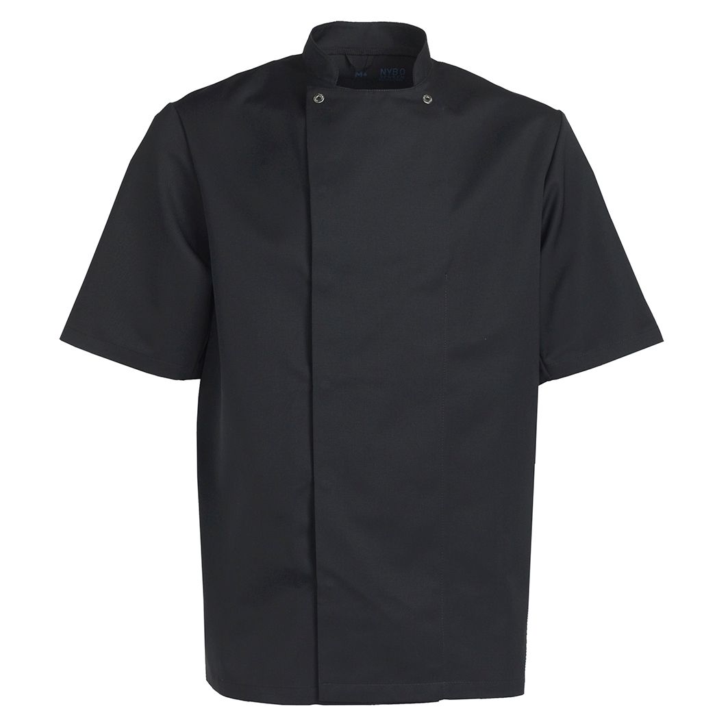 Nybo Svart Unisex Taste Kockjacka, Kortärmad, Slitstark