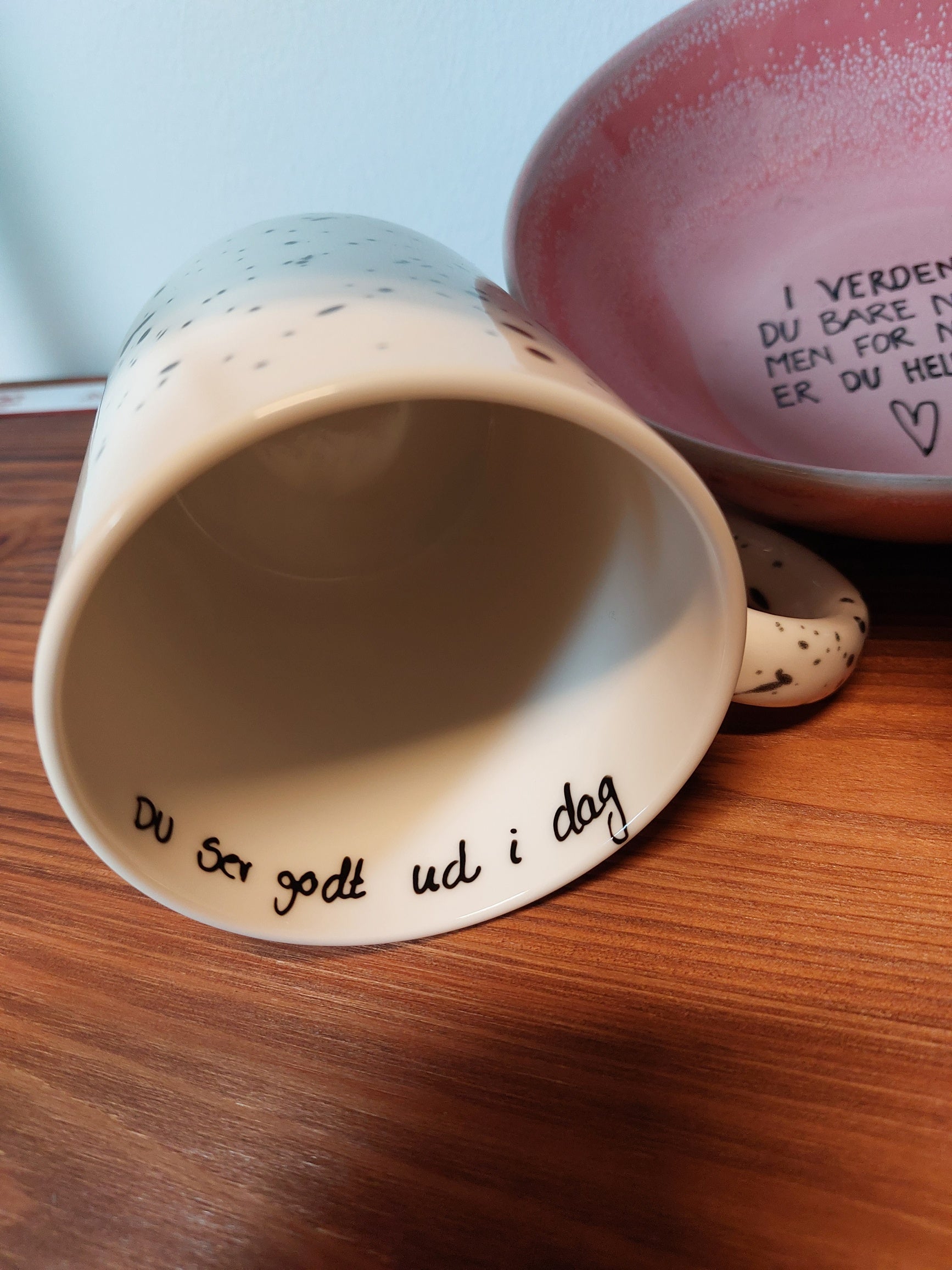 En härlig kaffemugg ..