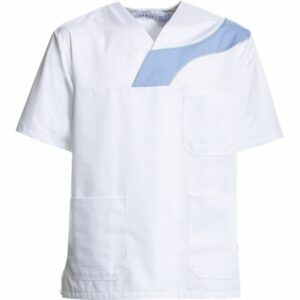 Nybo Vit/Ljusblå Unisex Comfortec Satin Busarong