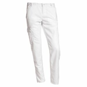 Nybo Hvide Herre Perfect Fit Chinos, justerbar midja, bra passform