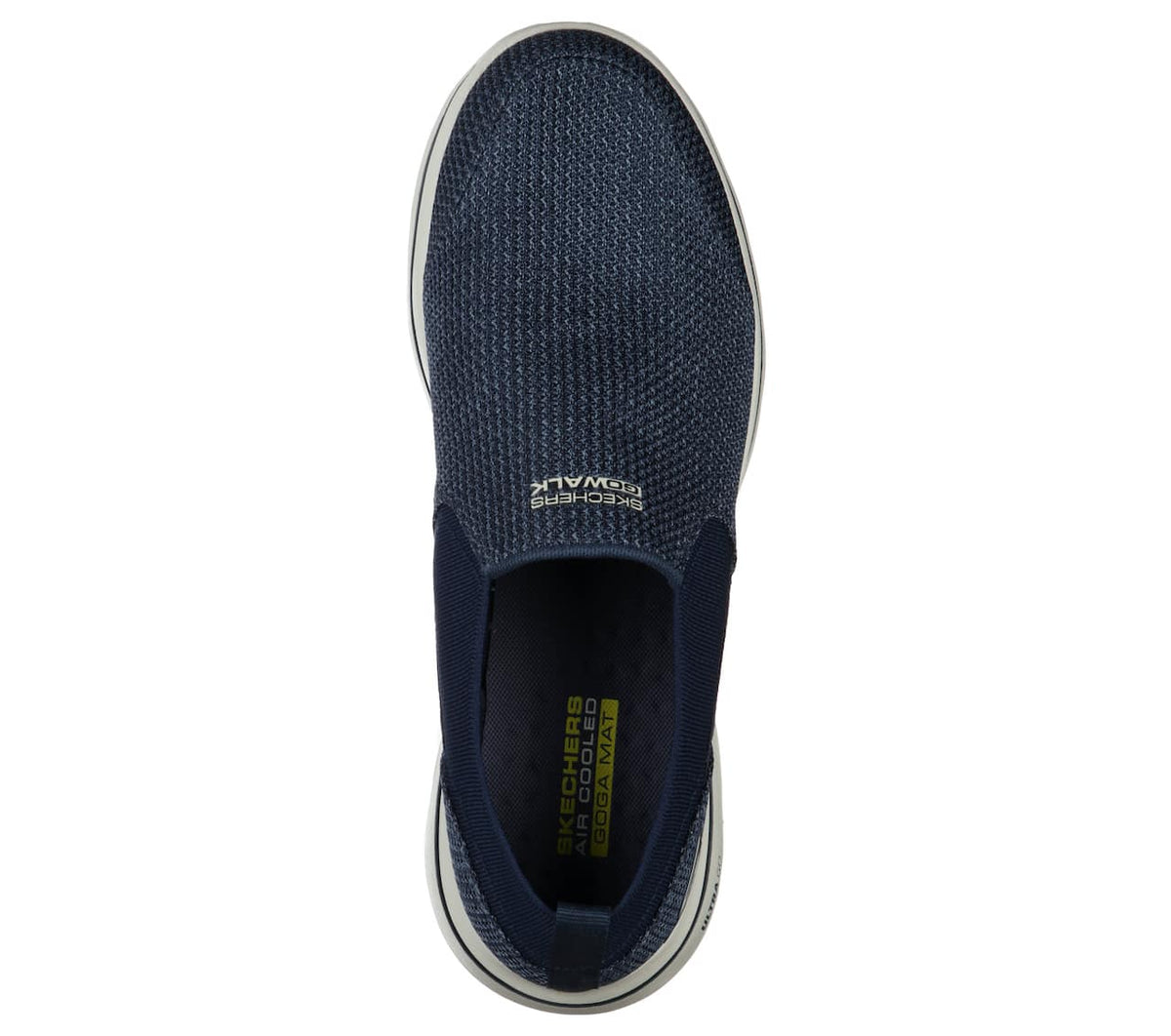 Navy herrtoffel med slip-on