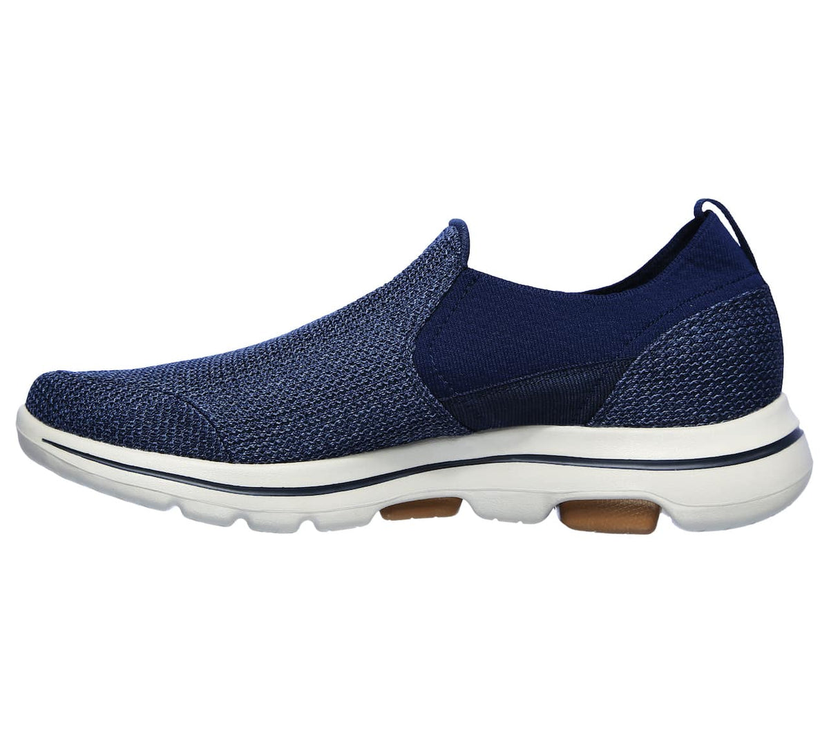 Navy herrtoffel med slip-on