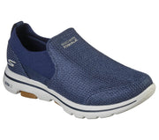 Navy herrtoffel med slip-on