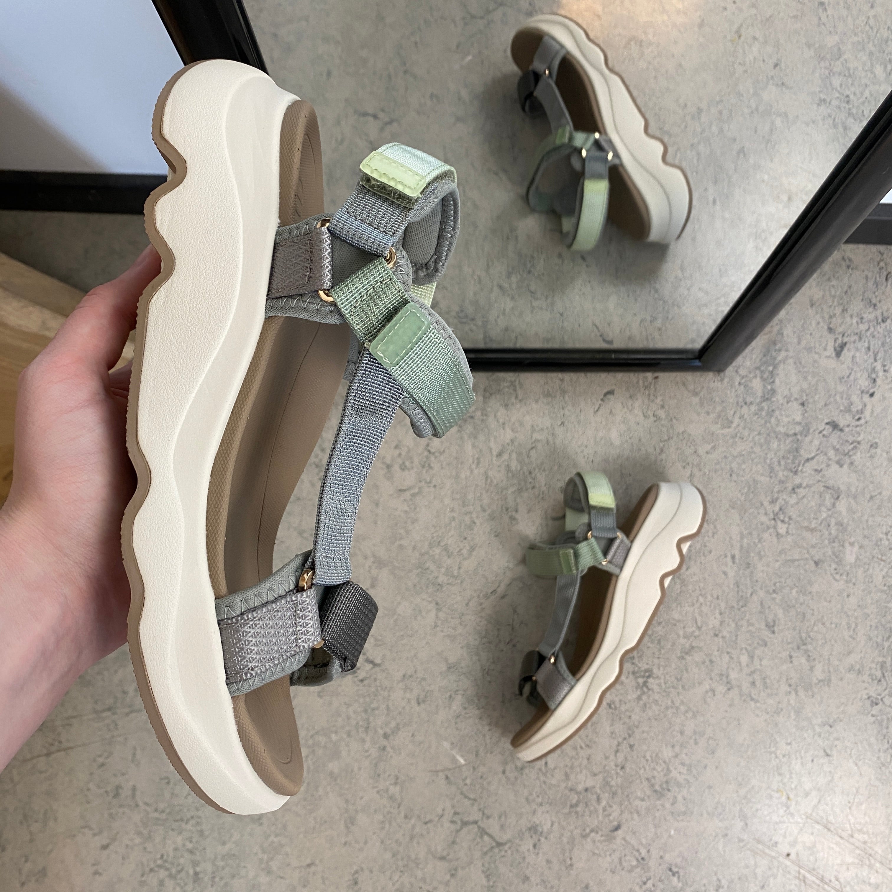 Green Comfort sandal – lätt och stötdämpande med optimalt stöd hela dagen
