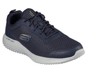 Lätta marinblå snörskor för herr från Skechers