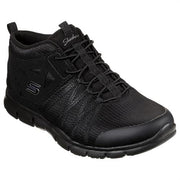 Svart slip-onstövel från Skechers