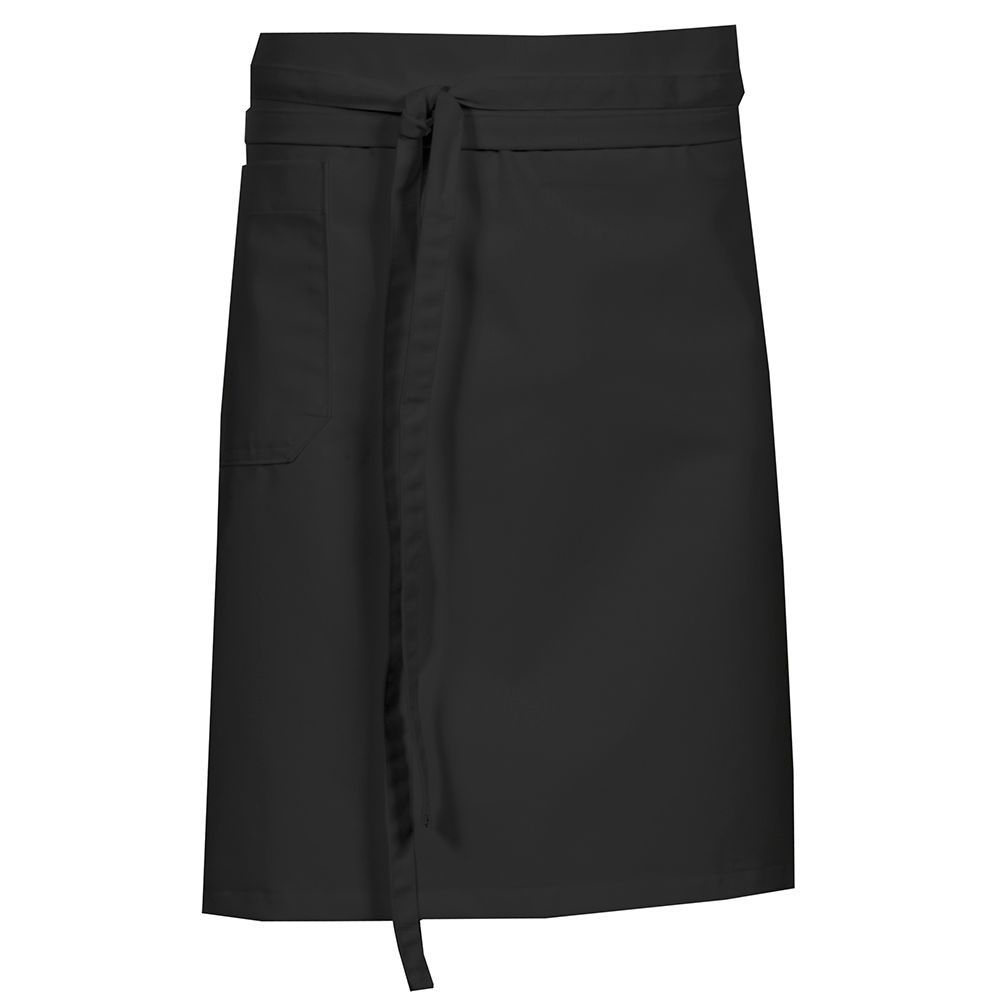 Nybo Svart Unisex Pick-Up-förkläde med ficka och framstycke