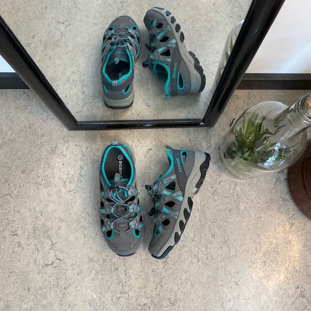 Stängd trekking-sandal – Komfort, stöd och ventilation i ett och samma utförande
