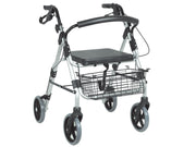 Hopfällbar rollator i grå