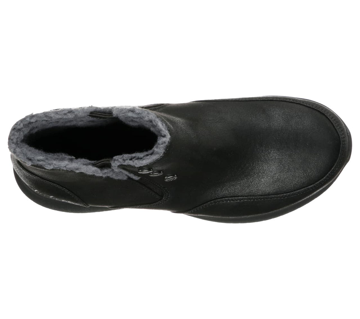 Svart fodrad ankelstövel från Skechers