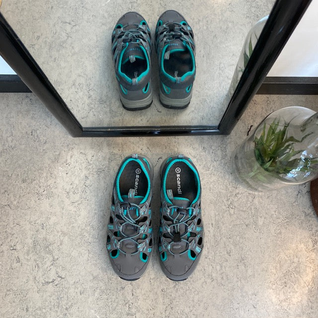 Stängd trekking-sandal – Komfort, stöd och ventilation i ett och samma utförande