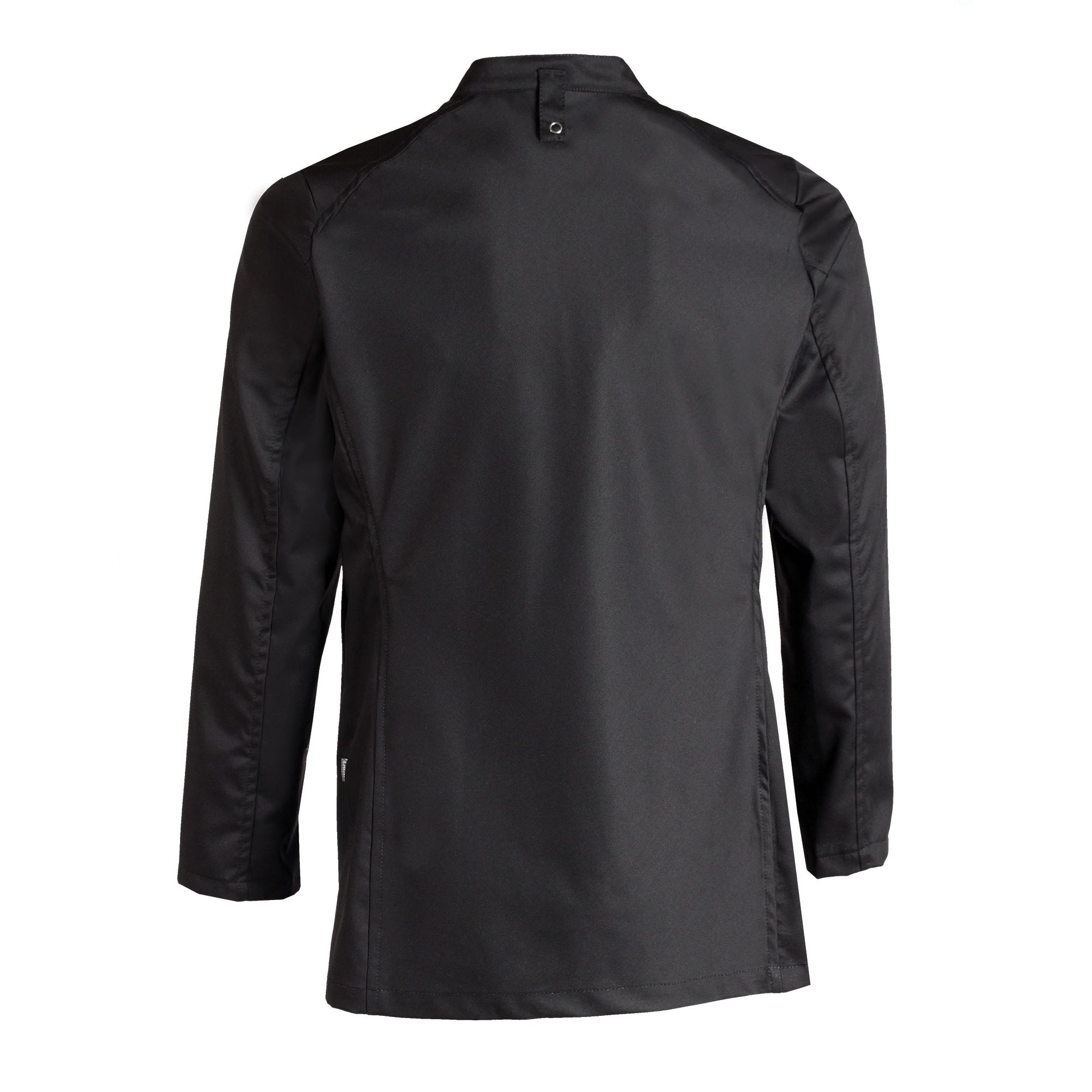Nybo Sort Unisex New Nordic Kokkejakke, Långärmad, Komfort, Stretchbar