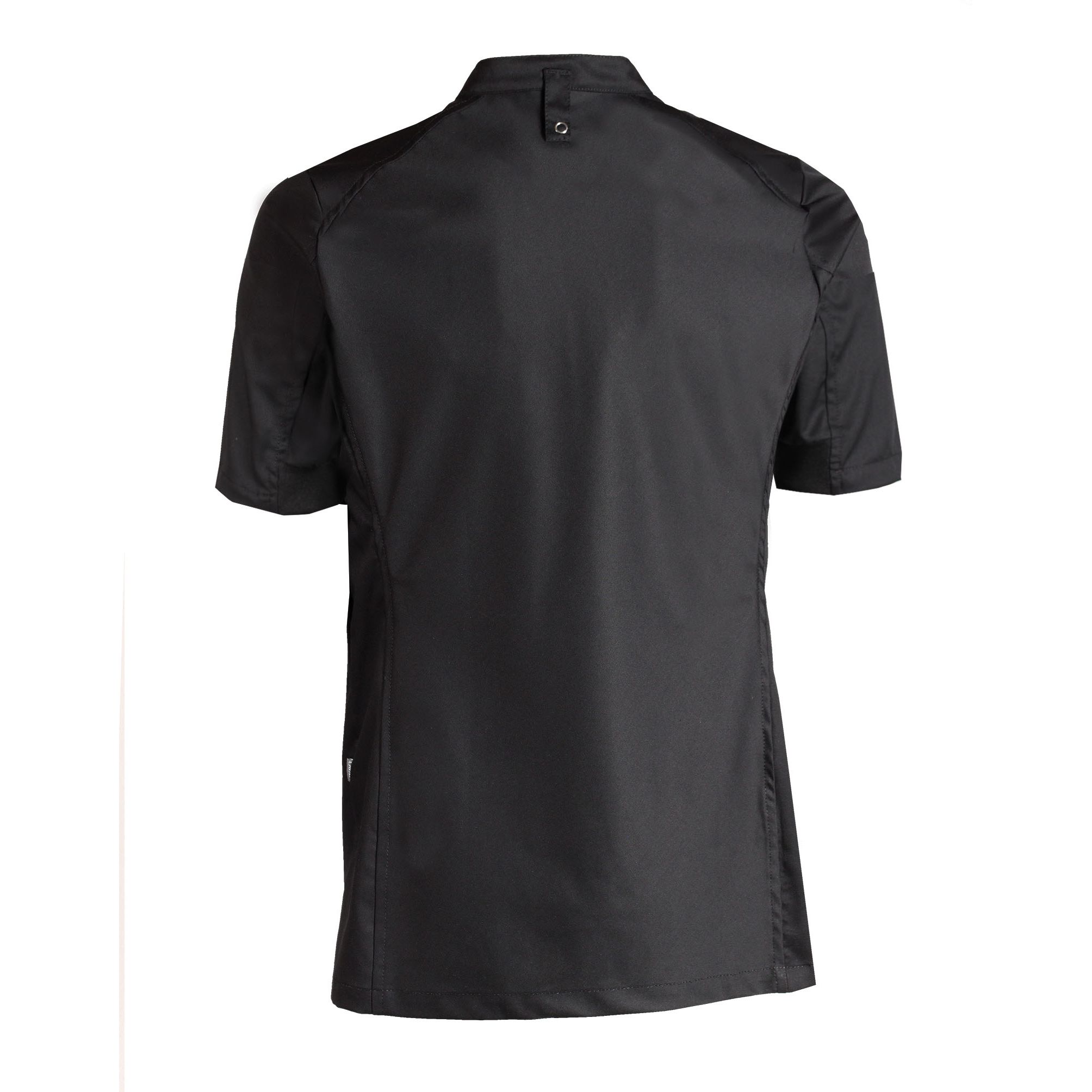 Nybo Svart Unisex New Nordic Kockjacka, Kortärmad, Bekväm, Elastisk