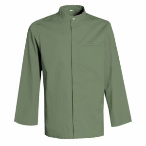 Nybo Grön Unisex New Nordic Kockjacka — Långärmad, Komfort och Flexibilitet
