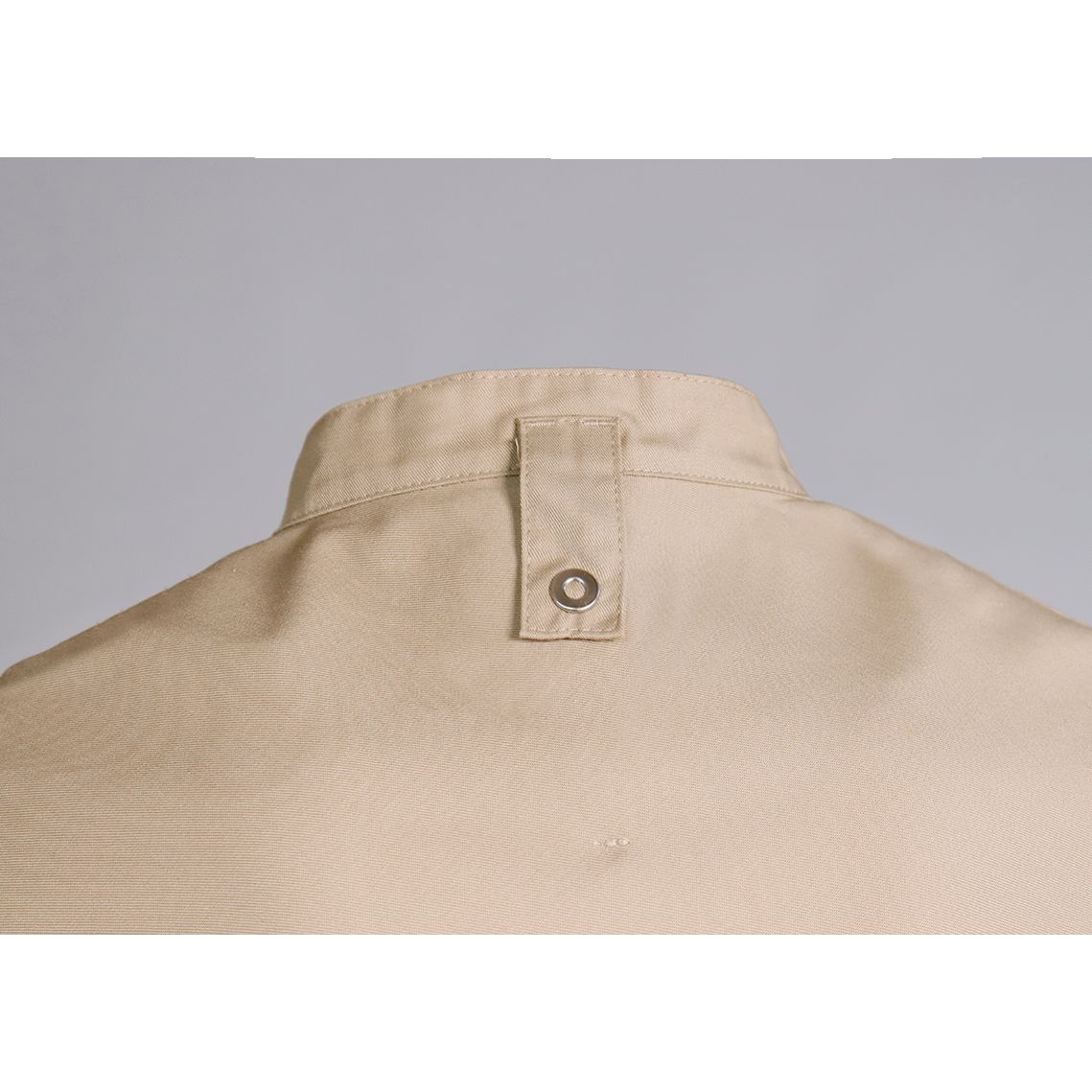 Nybo Khaki Unisex New Nordic Kokkejakke, långärmad, bekväm, elastisk