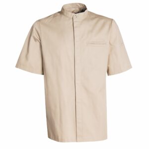 Nybo Khaki Unisex New Nordic Kockjacka, Kortärmad, Ergonomisk, Stretchbar