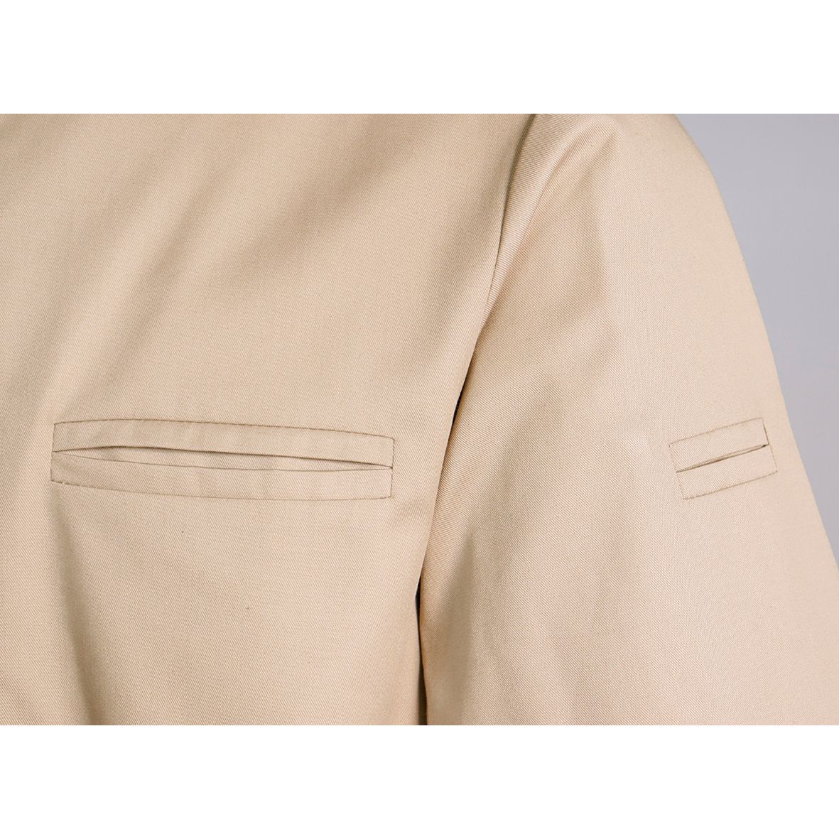 Nybo Khaki Unisex New Nordic Kockjacka, Kortärmad, Ergonomisk, Stretchbar