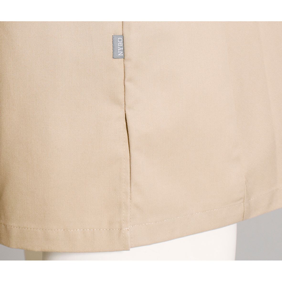 Nybo Khaki Unisex New Nordic Kockjacka, Kortärmad, Ergonomisk, Stretchbar