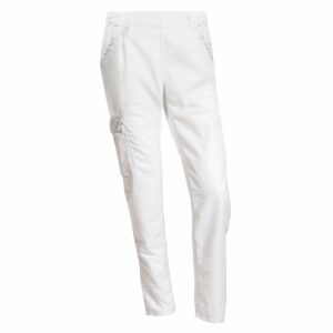 Nybo Vit Unisex Delight Kockjacka, Tryckknapp, Slitstark