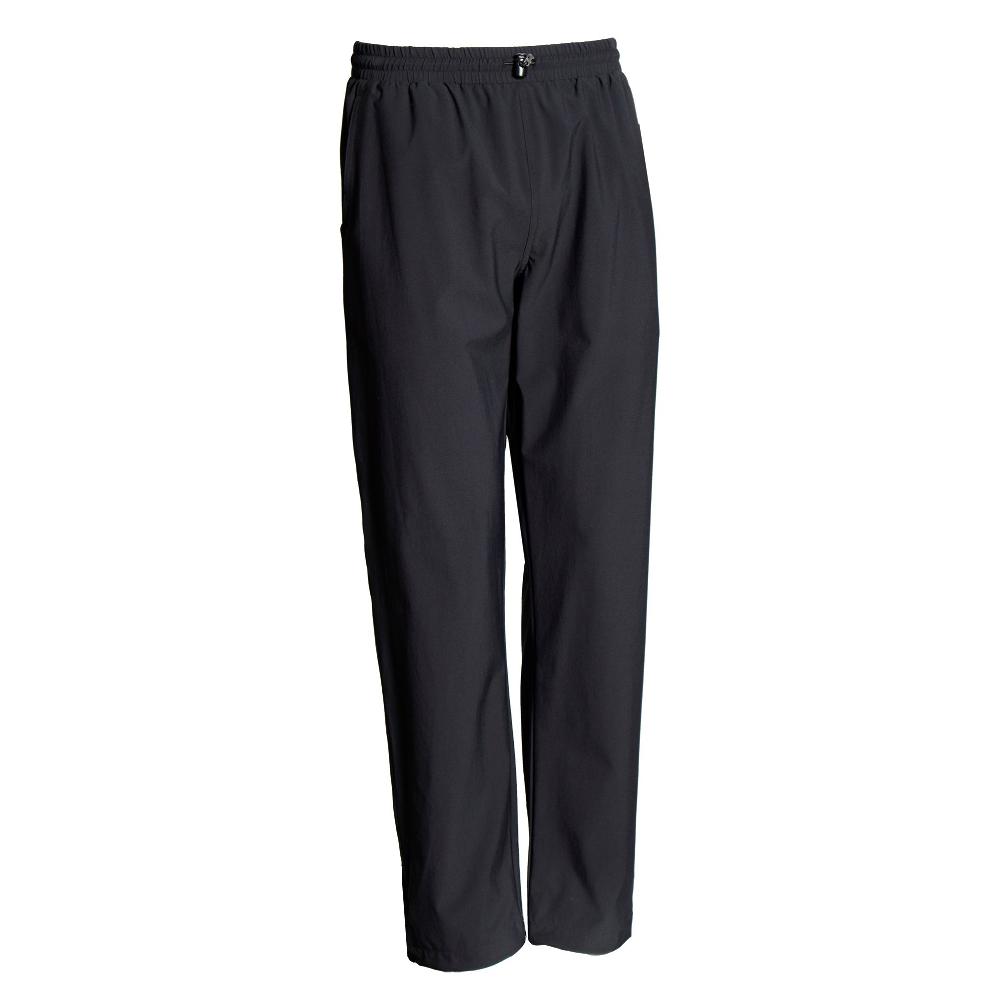 Nybo Svarta Unisex Move Träningsbyxor, 4‑vägs stretch, justerbar resår