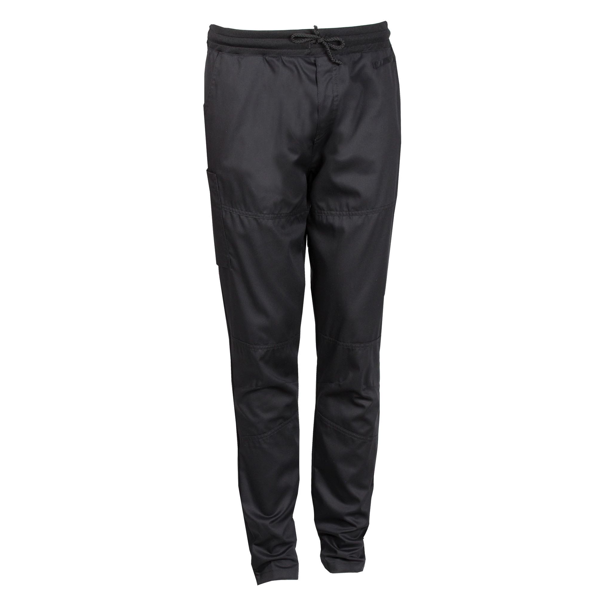 Nybo Svarta Unisex New Nordic-byxor — Pull-on, Stretch, Snabbtorkande
